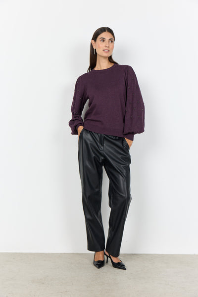 SC-DOLLIE 802 Pullover Lilla