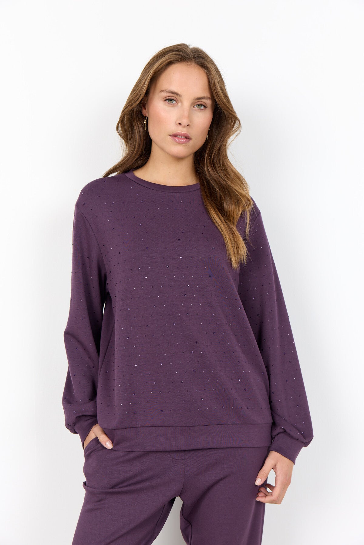 SC-BANU 270 Bluse Lilla