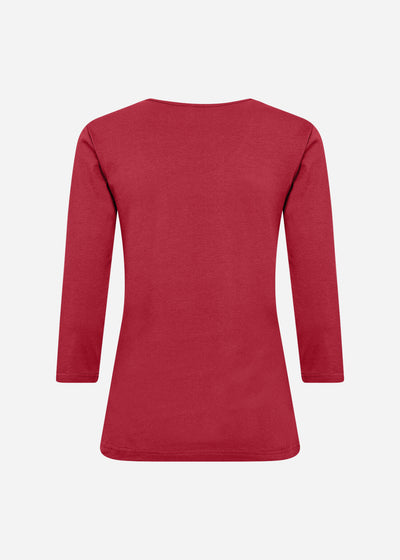 SC-PYLLE 175 T-shirt Mørk rød