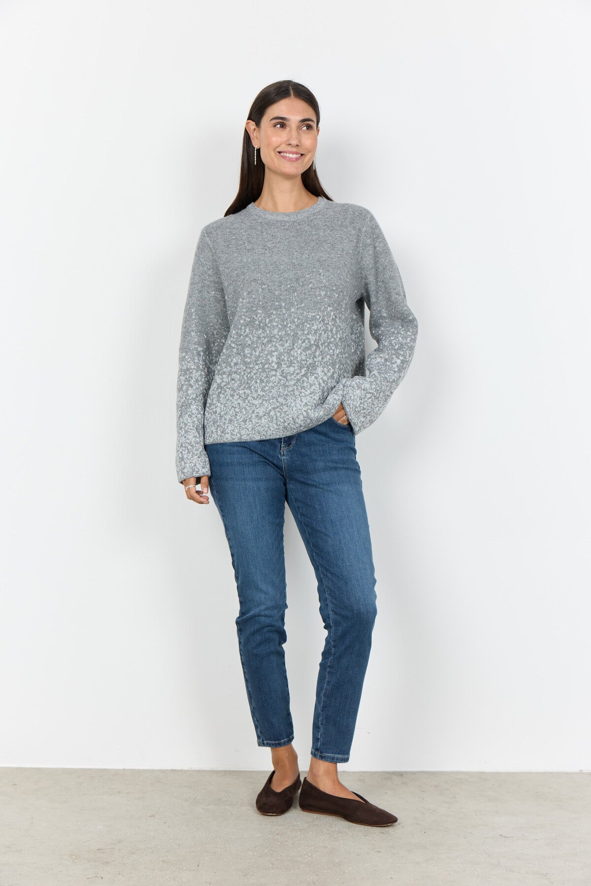 SC-AUDREY 1 Pullover Grå