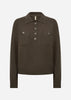 SC-KANITA 40 Pullover Mørkegrøn