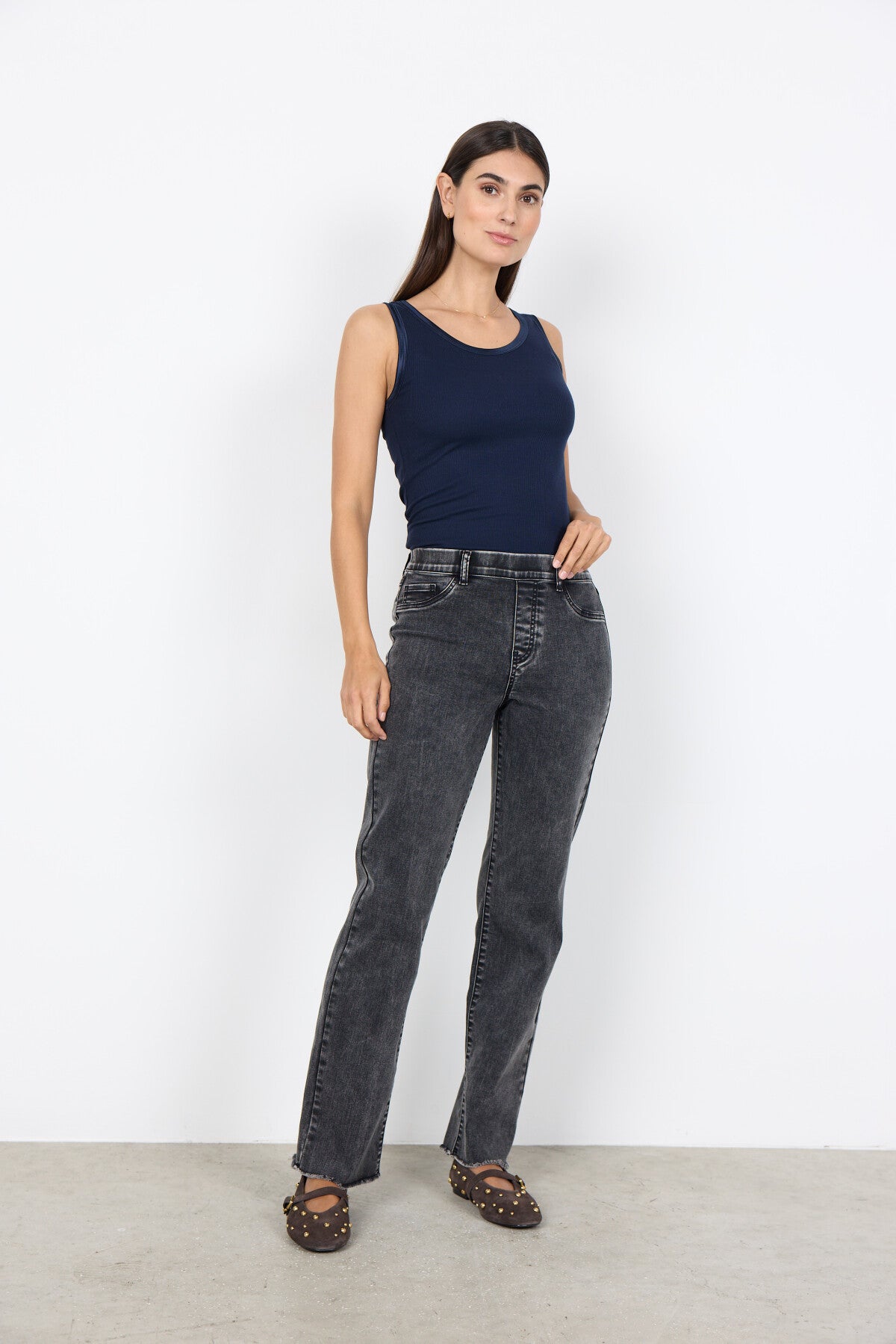 SC-NADIRA 12-B Jeans Mørk grå