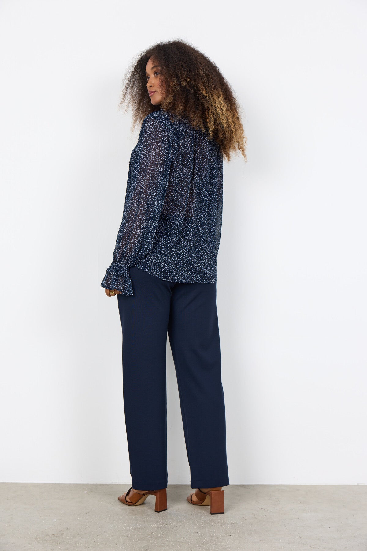 SC-BEBBIE 2 Skjorte Navy