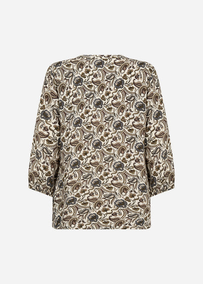 SC-SAMEA 2 Bluse Oliven