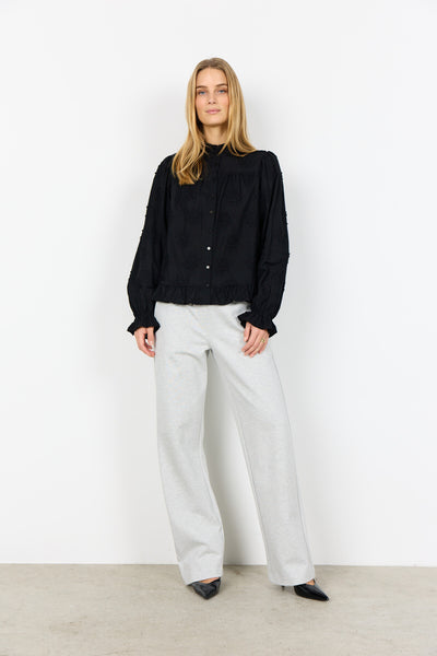 SC-BARBRA 2 Skjorte Sort