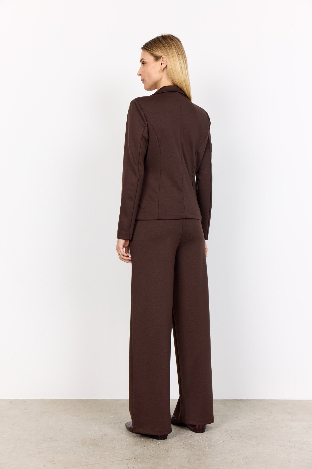 SC-DANIELA 1 Blazer Mørk brun