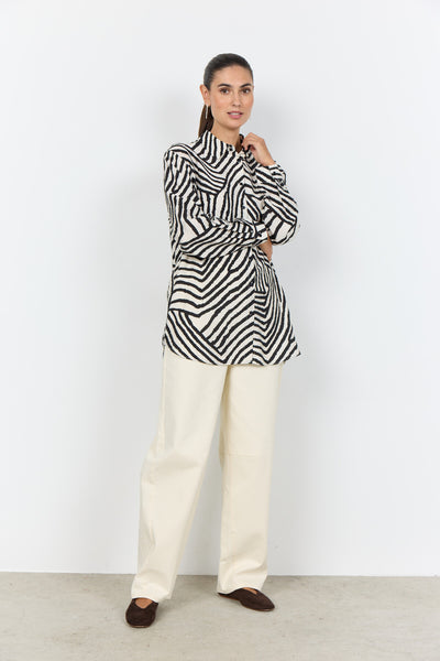 SC-BECCA 2 Skjorte Sort