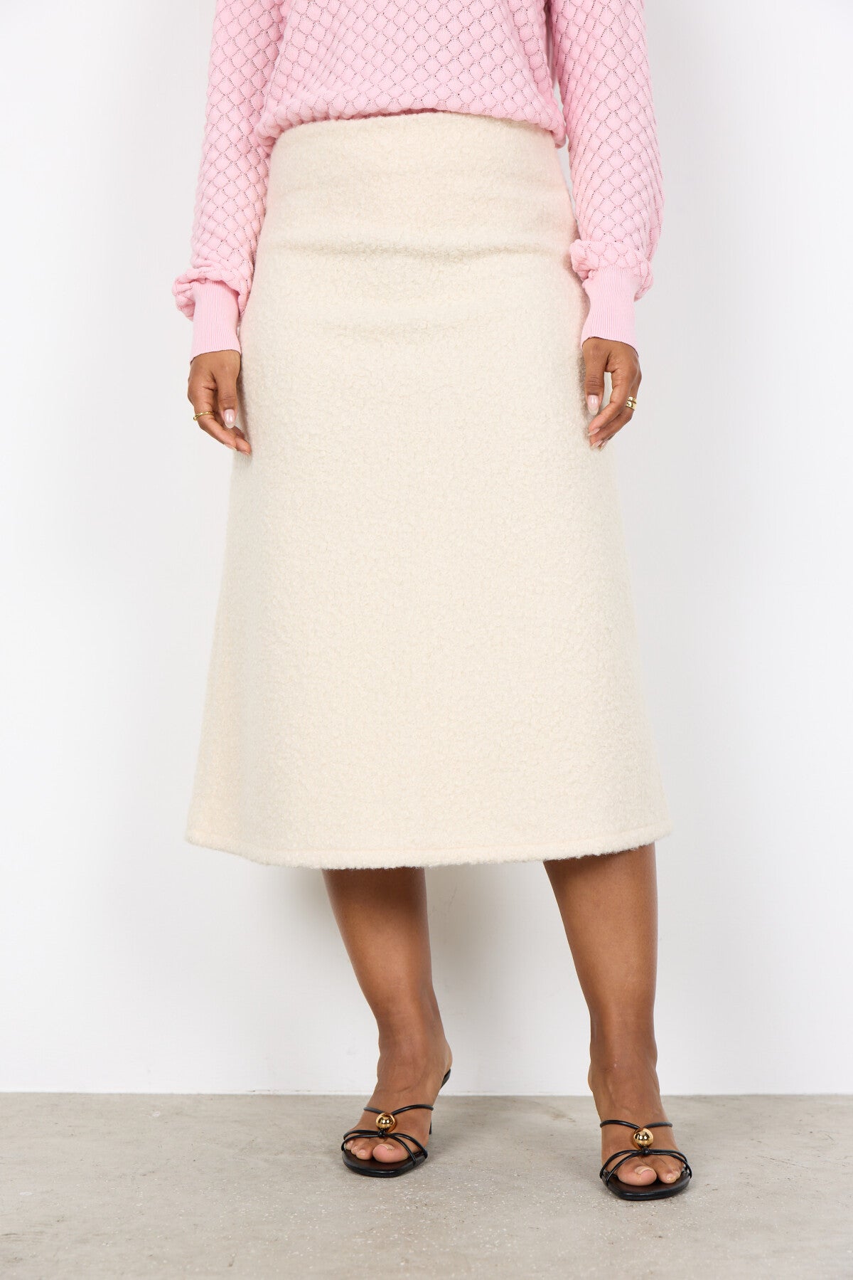 SC-SHAIMA 4 Nederdel Creme