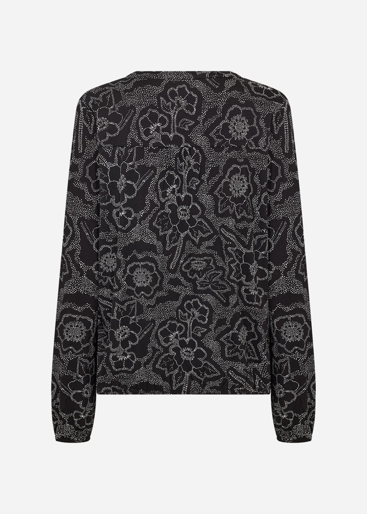 SC-MARICA AOP 347 Bluse Sort