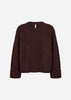 SC-HADIL 4 Pullover Mørk blomme