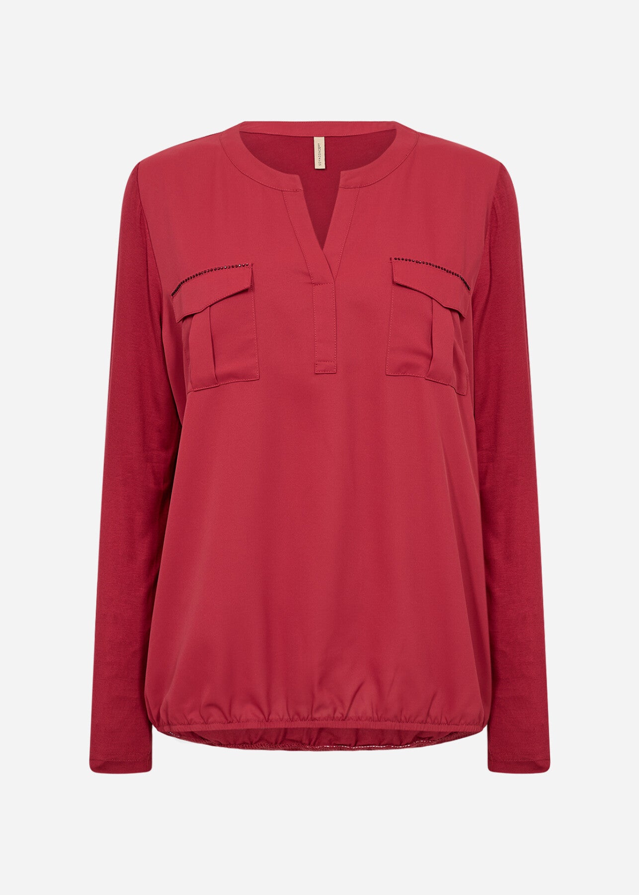 SC-HERMINE 1 Bluse Rød