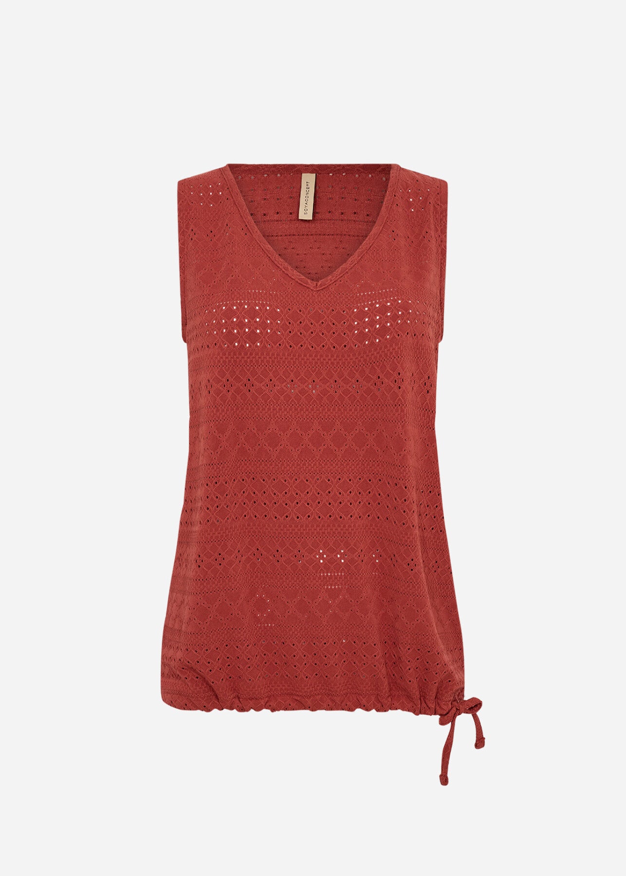SC-SATINE 1 Top Rust rød