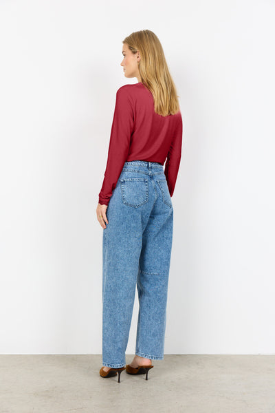 SC-MARICA 346 T-shirt Rubin rød