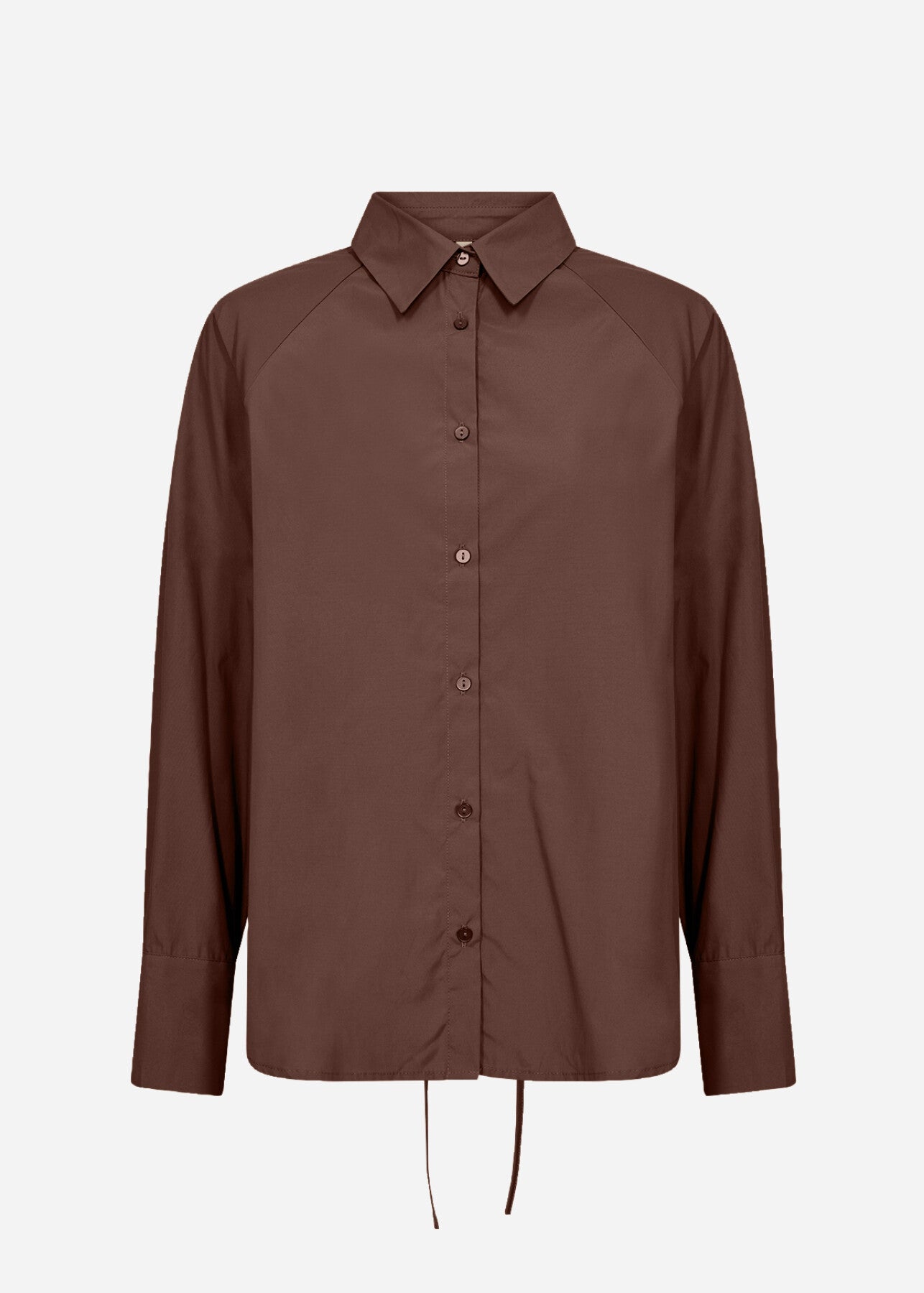 SC-NETTI 109 Skjorte Mørk brun