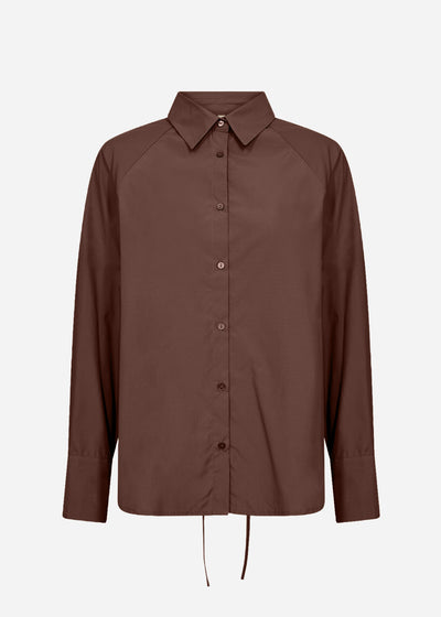 SC-NETTI 109 Skjorte Mørk brun