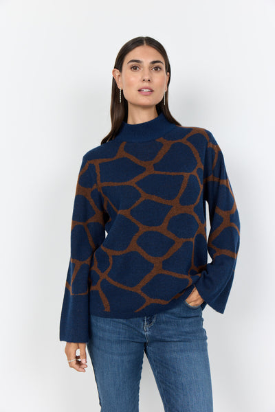 SC-ANCONA 2 Pullover Mørk blå