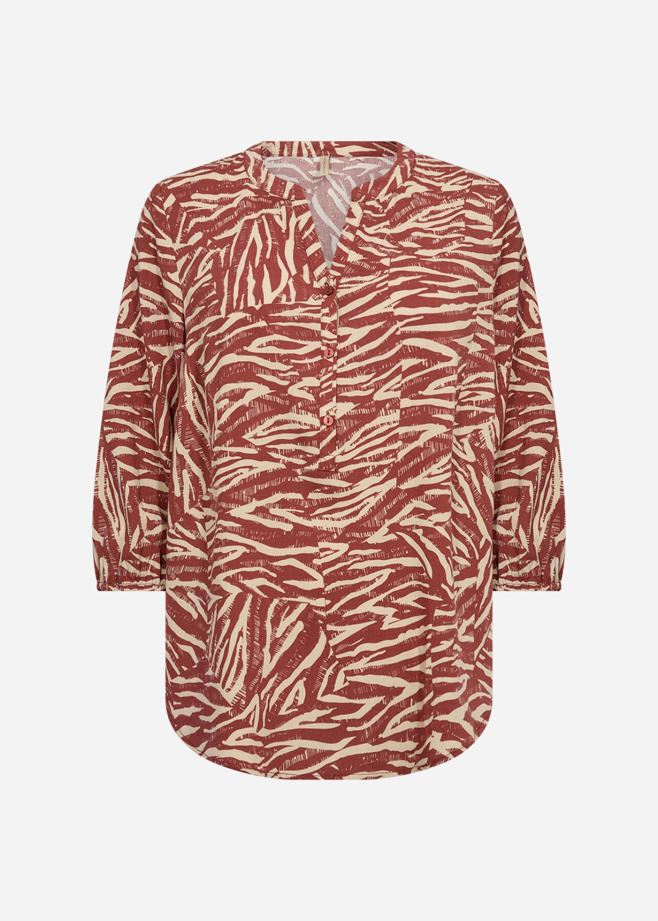 SC-SADE 2 Bluse Rust rød