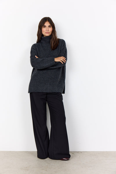 SC-GUNNA 6 Pullover Mørk grå