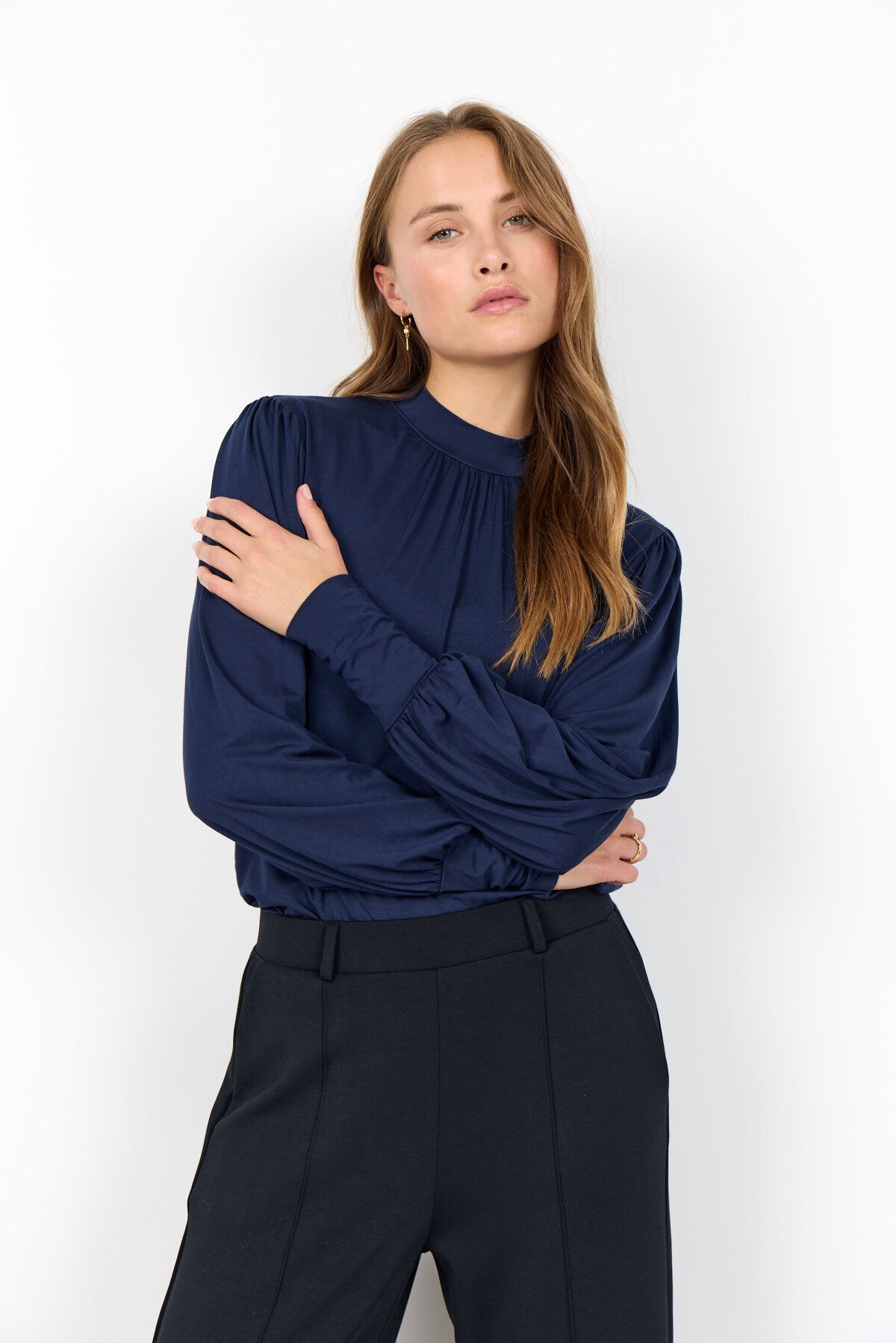 SC-MARICA 344 Bluse Mørk blå
