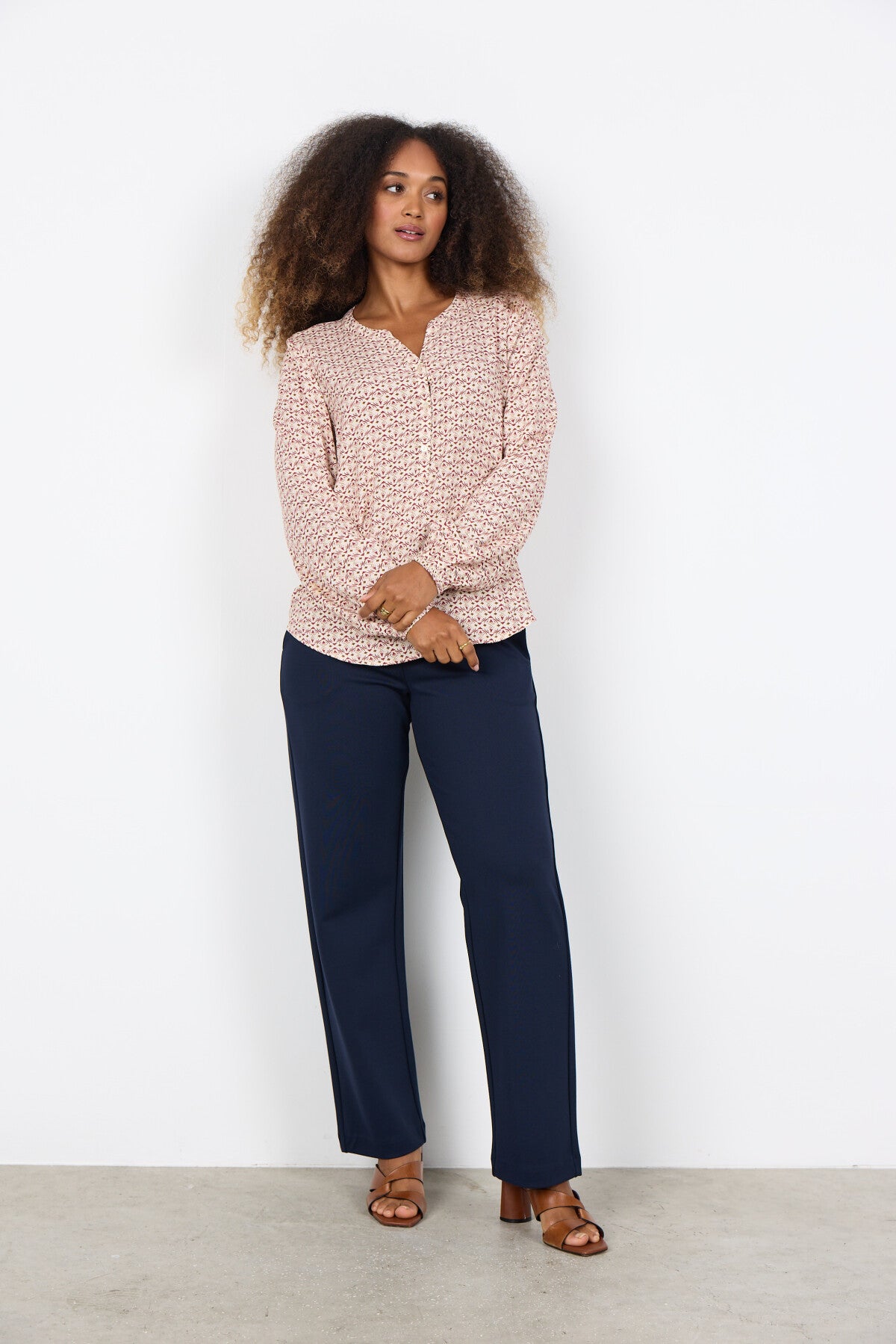 SC-BELLUA 1 Bluse Lyserød