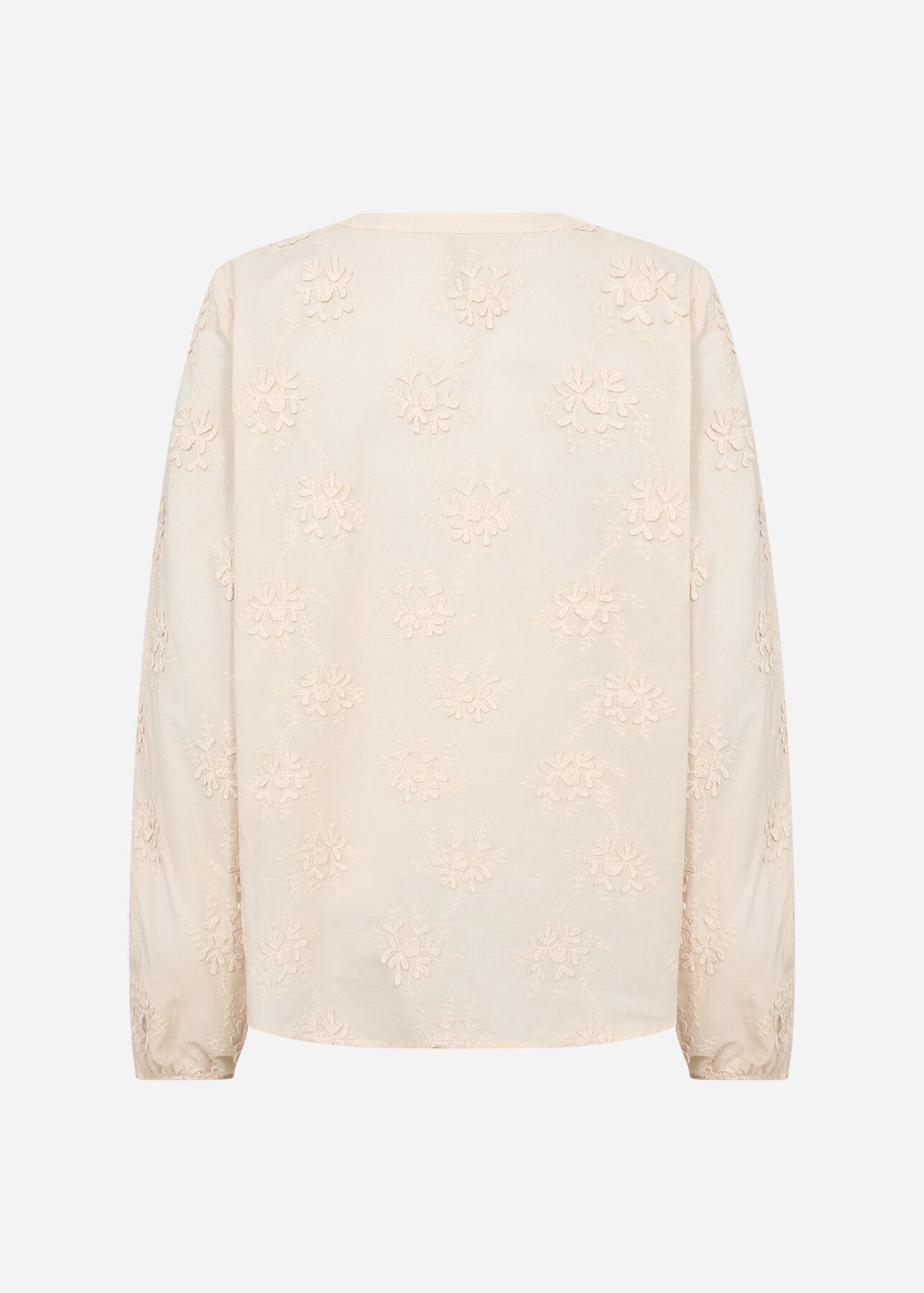 SC-BARBRA 1 Bluse Creme