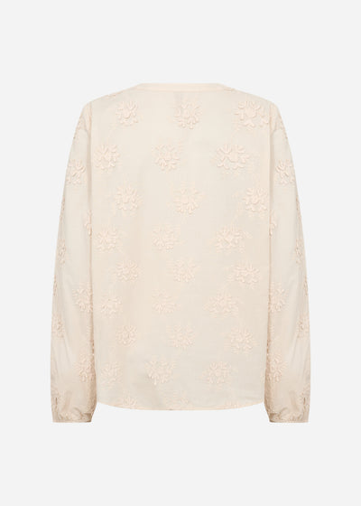 SC-BARBRA 1 Bluse Creme