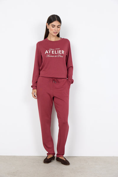 SC-BANU 157 Bukser Rubin rød