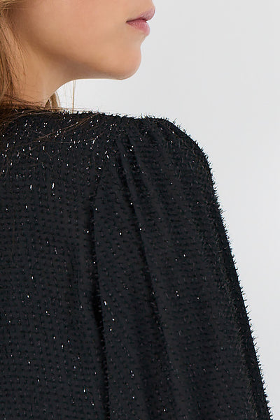 SC-ALINEA 1 Bluse Sort