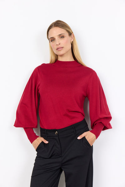 SC-DOLLIE 666 Pullover Rød
