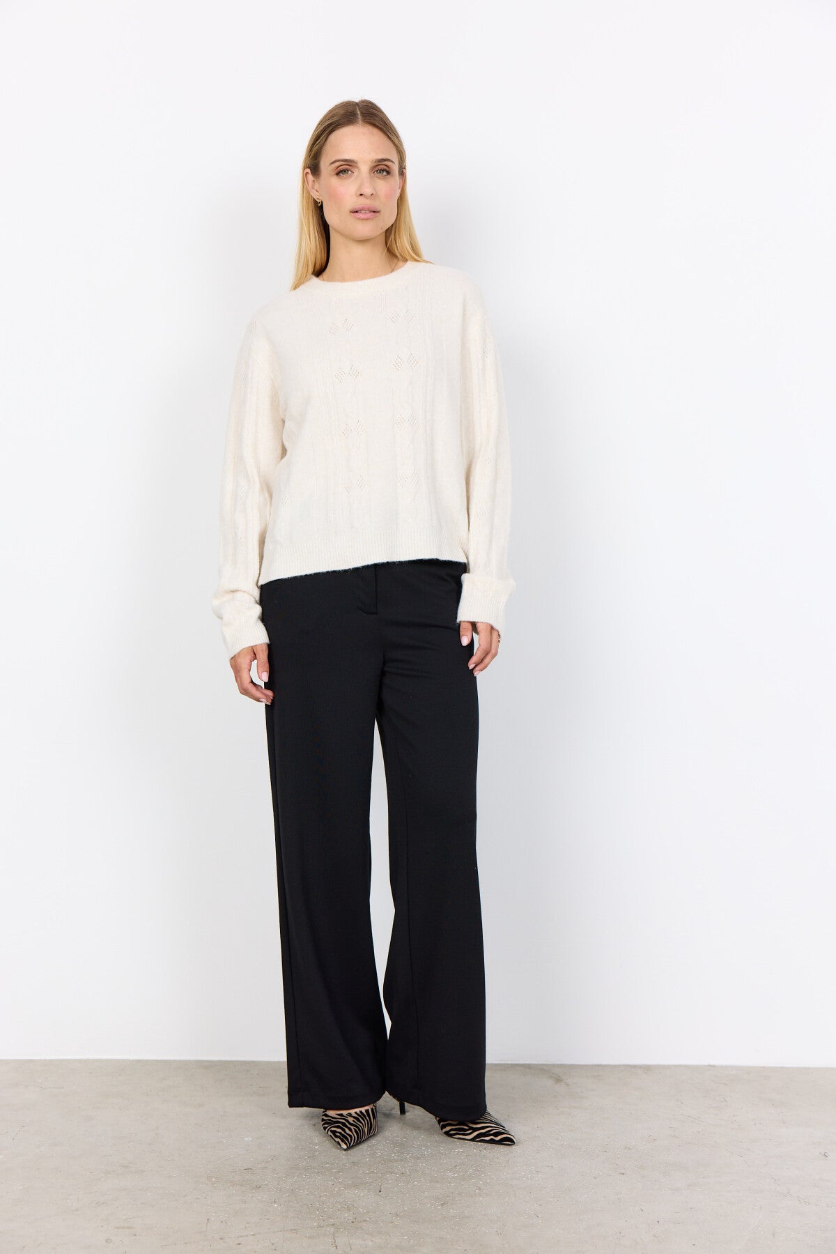SC-VIKI 1 Pullover Creme