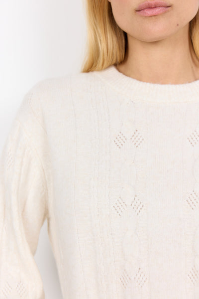SC-VIKI 1 Pullover Creme